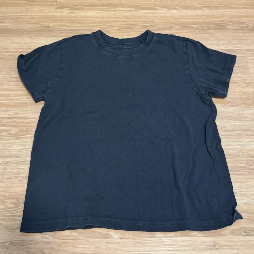 Brandy Melville Navy Short Sleeve Tee
